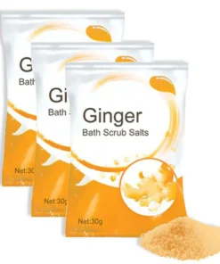 Lymphatic Detox Ginger Bath Scrub Salts