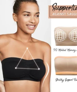 Supportive Seamless Bandeau Bra