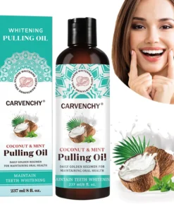 Whitening pulling oil