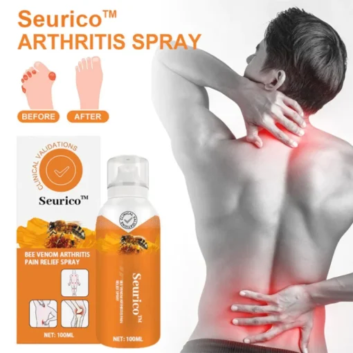 Seurico™ Bee Venom Vitamin D Arthritis Joint Pain Relief Spray - Image 7