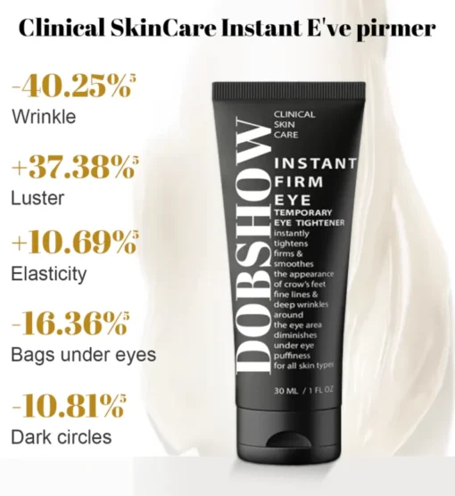 Dobshow™ Scientifically Formulated Eye Care Solutions: Clinical SkinCare’s Instant Eye Firmer - Image 2