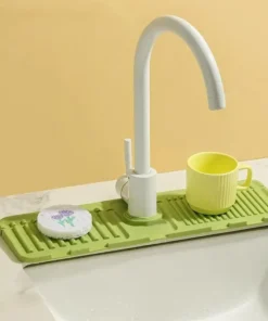 Tidy Splash™ Faucet Guard & Draining Mat