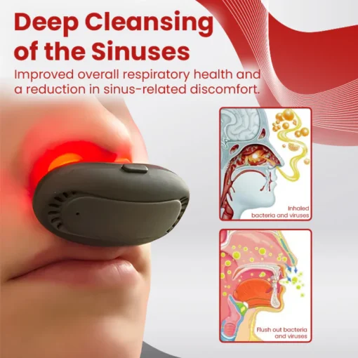 Ceoerty™ RespiClear Red Light Nasal Therapy Device - Image 4