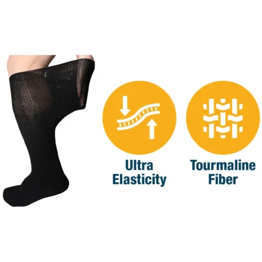 flysmus™ FlexiFlow Hyper Stretch Non Binding Socks - Image 7