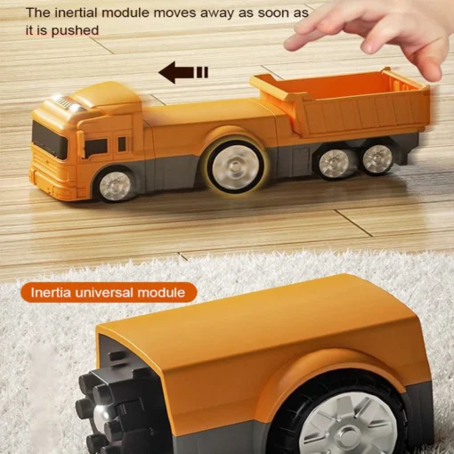 Magnetic Transform Engineering Car Assembled Toys - Image 4