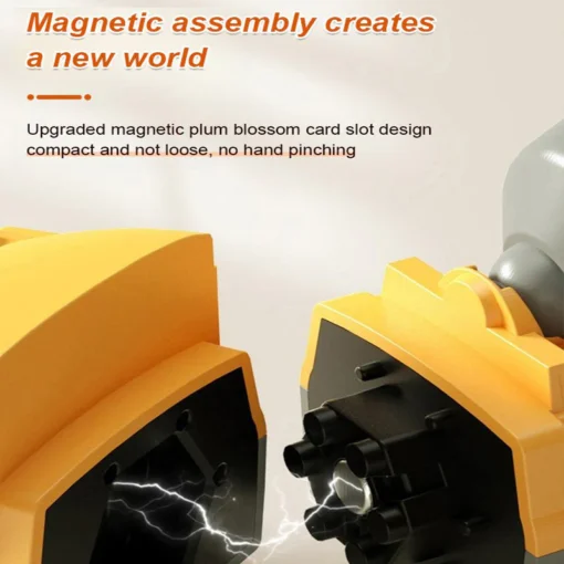 Magnetic Transform Engineering Car Assembled Toys - Image 3