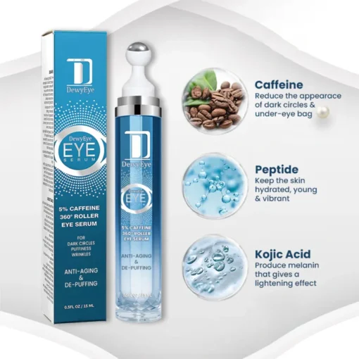 DewyEye™ Caffeine Depuffing Eye Gel - Image 4