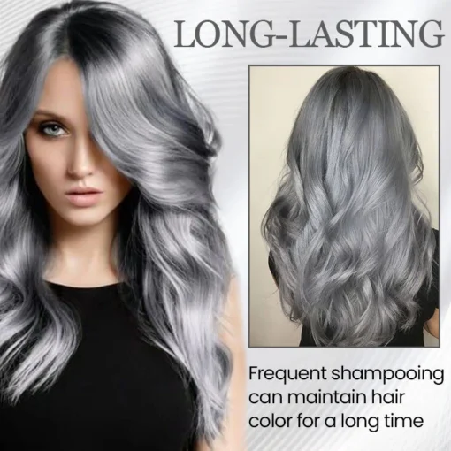 Ceoerty™ Silver Shine Long-lasting Hair Dye - Image 4