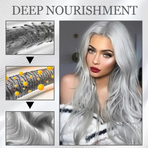 Ceoerty™ Silver Shine Long-lasting Hair Dye - Image 3