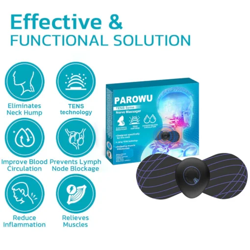 PAROWU TENS Spine Nerve Massager