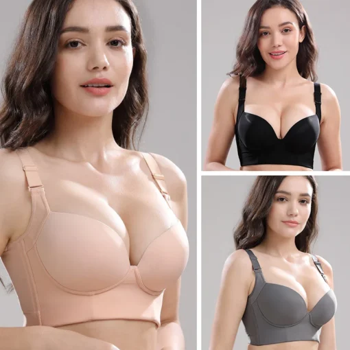 Lifesparking Deep Cup Bra With Shapewear - Image 2