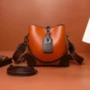 Genuine Leather Niche Womens Shoulder Bag