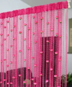 Rose Thread Door Curtain