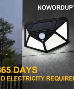 NOWORDUP™ Advanced Solar Security Lights: 128 LEDs Triple-Mode Sensor