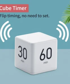 Cube Timer for Time Management and Countdown Settings