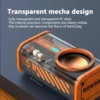 Outdoor Transparent Mecha Wireless Bluetooth Speaker