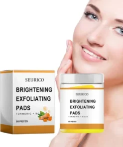 Seurico™ Turmeric Kojic Acid Exfoliating Cleansing Pads