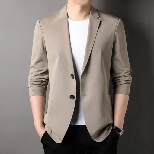 Mens Summer Lightweight Fashion Blazer