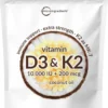 Vitamin D3 K2 Supplement Softgels