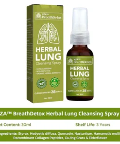 BreathDetox Herbal Lung Cleansing Spray