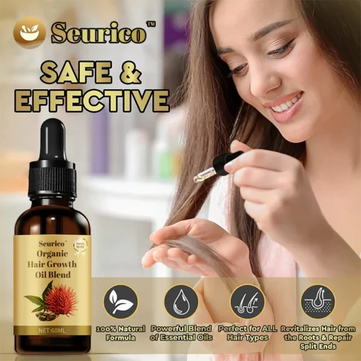 Seurico™ Organic hair growth oil blend - Image 7