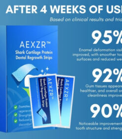 AEXZR™ Shark Cartilage Protein Dental Regrowth Strips