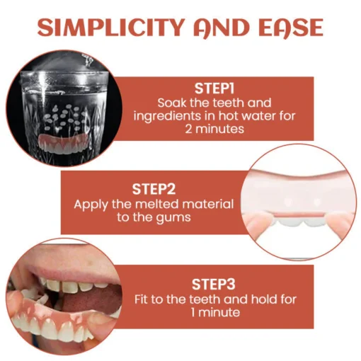 Ceoerty™ EaseFit Silicone Denture Kit - Image 3