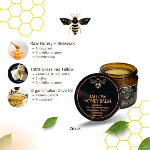 Tallow Honey Moisturizing Cream - Image 2