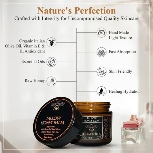 Tallow Honey Moisturizing Cream - Image 8