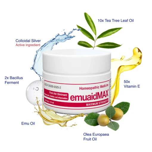 EMUAIDMAX® First Aid Ointment 0.5oz - Image 2