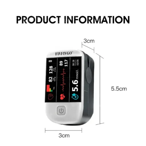 Fivfivgo™ Non-Invasive Laser Blood Glucose Meter - Image 2